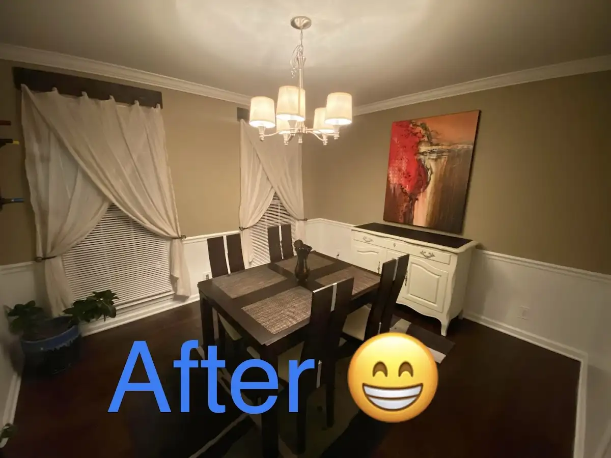 Professional dining room restoration after water damage in Helena